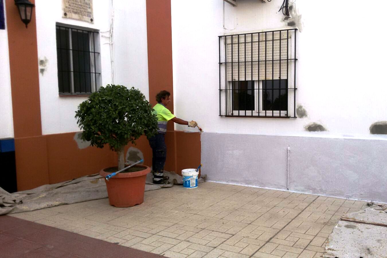Pintado cementerio