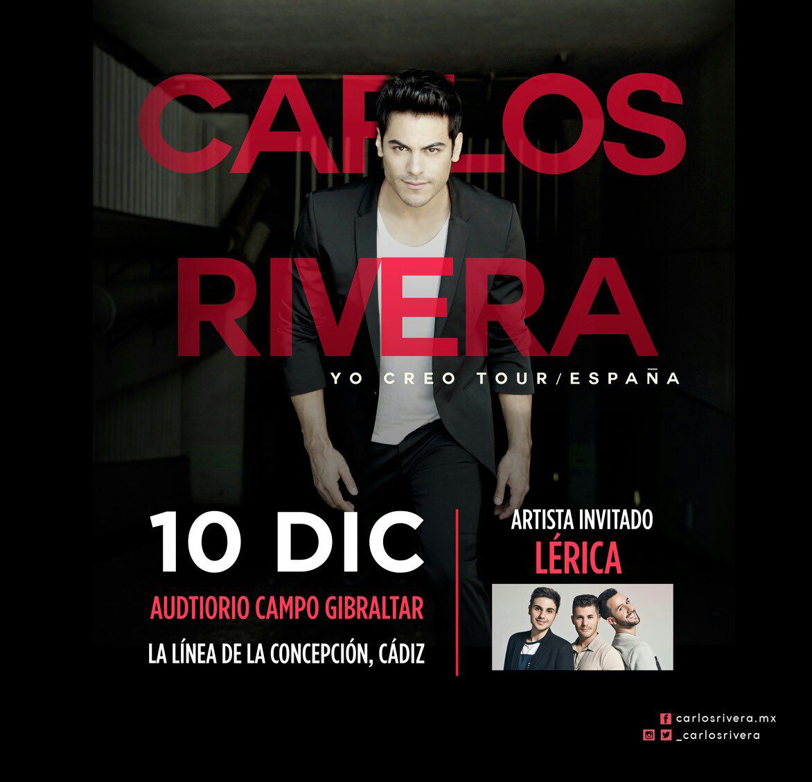 Cartel Carlos Rivera