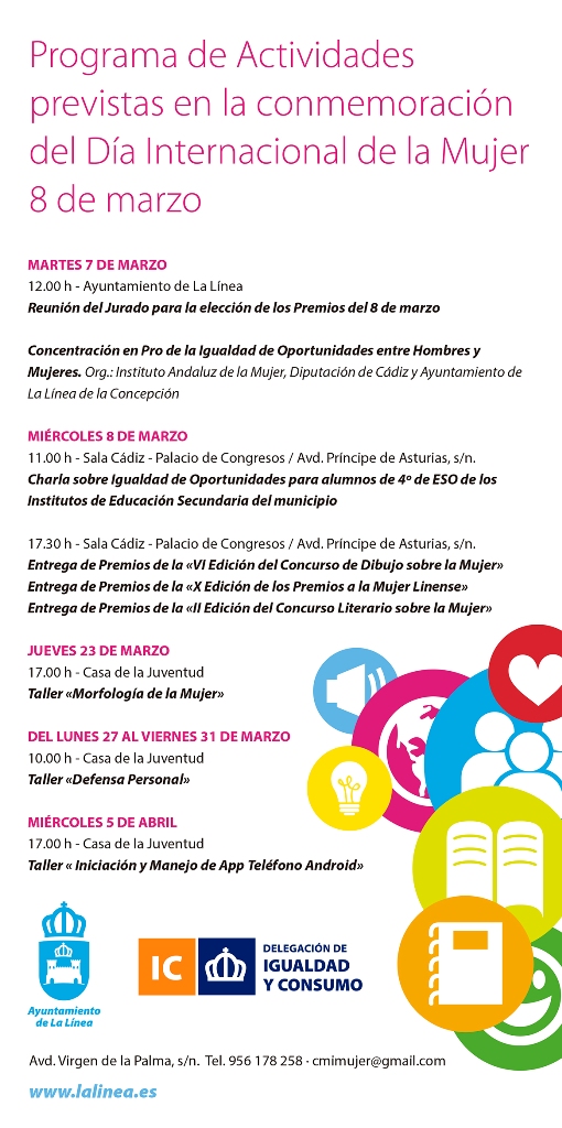 Igualdad elabora un extenso programa de actos durante el mes de marzo ...