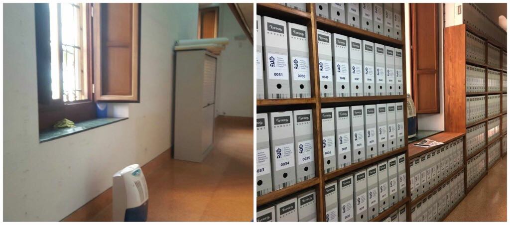 ANTES Y DESPUES ARCHIVO HISTORICO