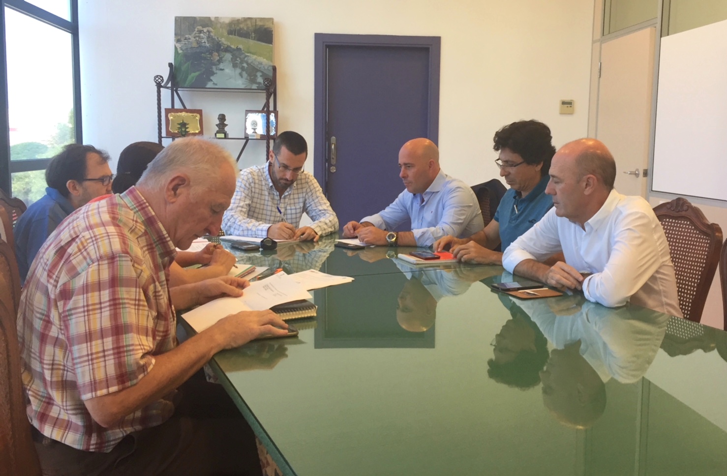 Portavoces ayto La Linea