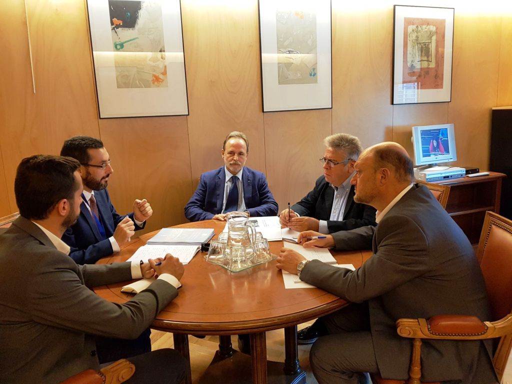 Alcalde con Grupo Socialista Congreso