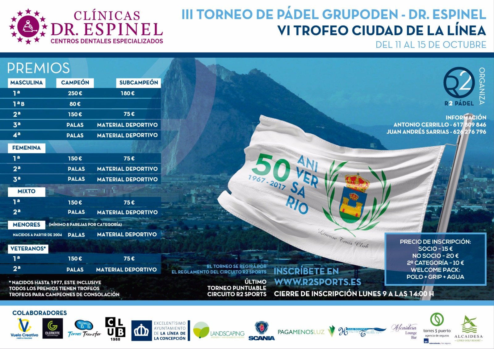 TORNEO ANIVERSARIO TENIS