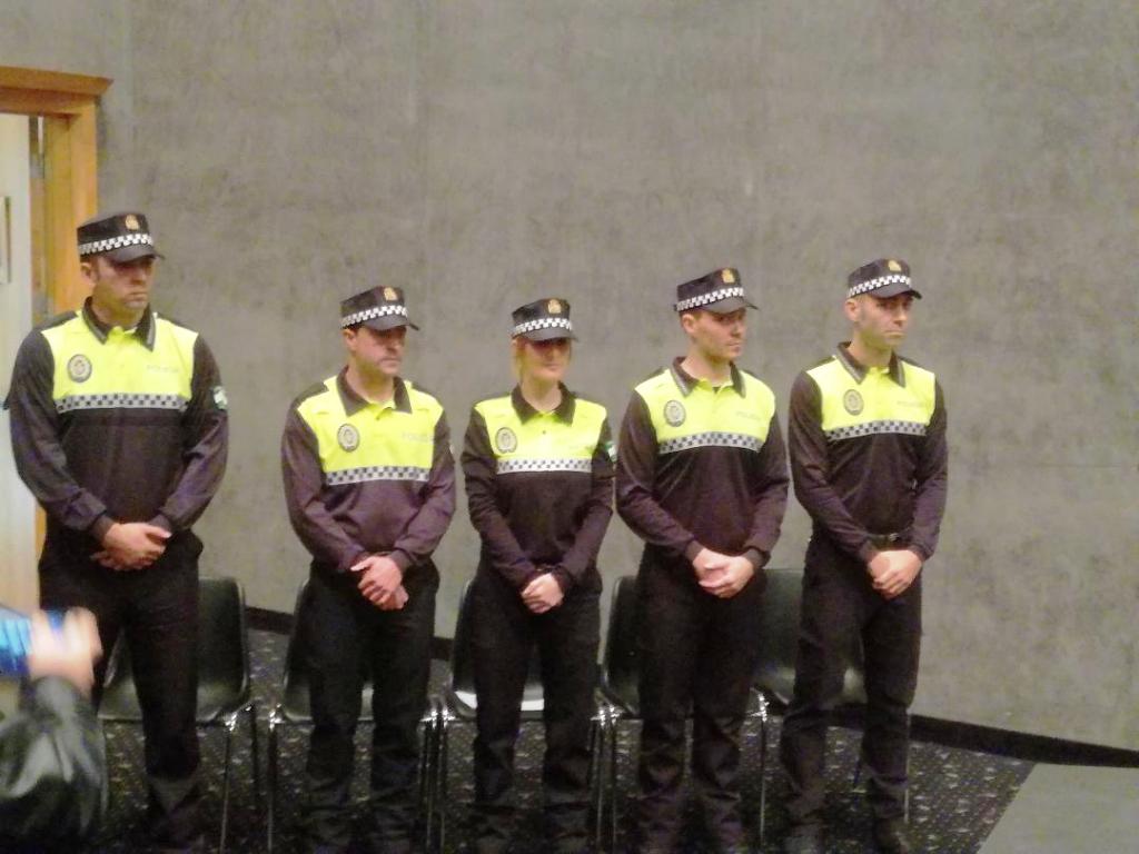 Policia Local toma posesion