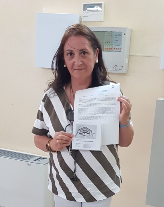 Entrega Fuerte Sta. Bárbara en Cádiz