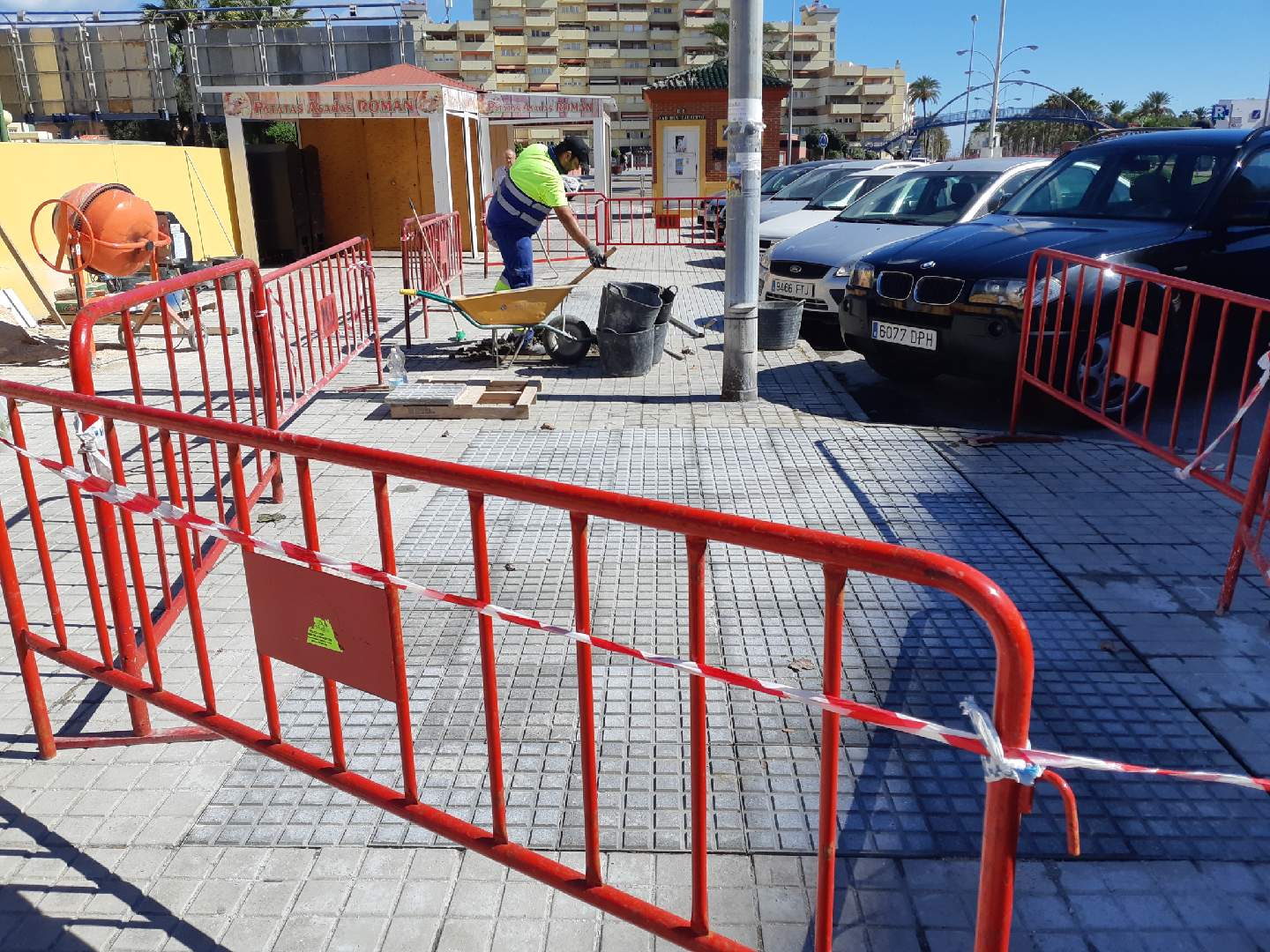 Obras Avenida del Ejercito