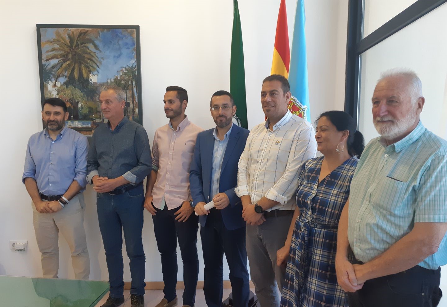 ALCALDE Y SEIS TENIENTES DE ALCALDE