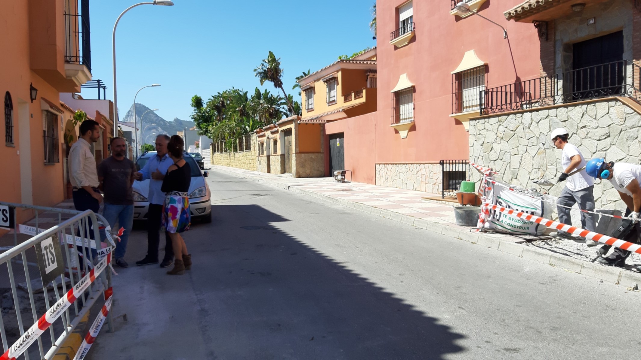 Obra Itinerario accesible Fegadi hospital