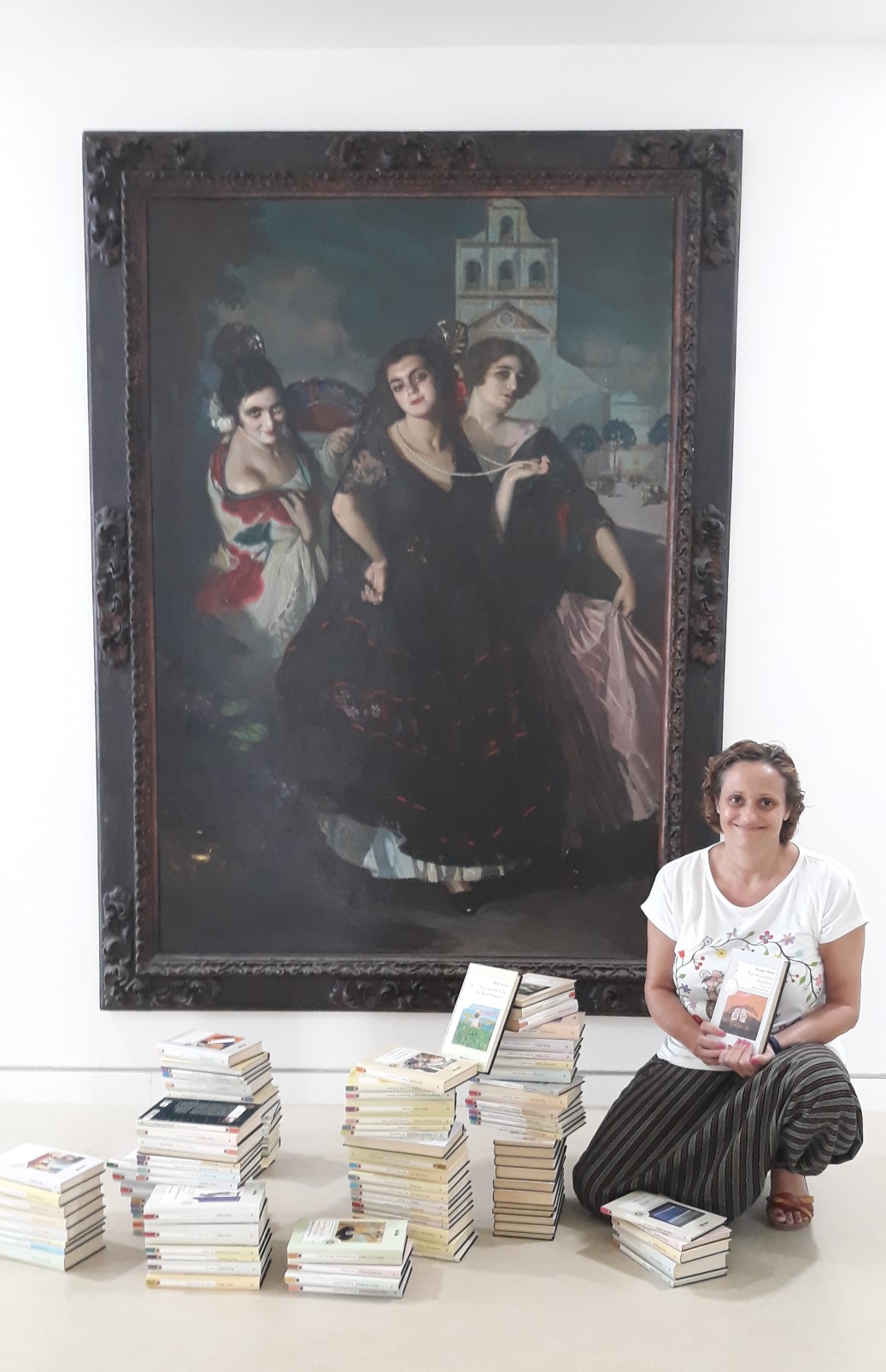 DONACION DE LIBROS PARA EL MUSEO CRUZ HERRERA