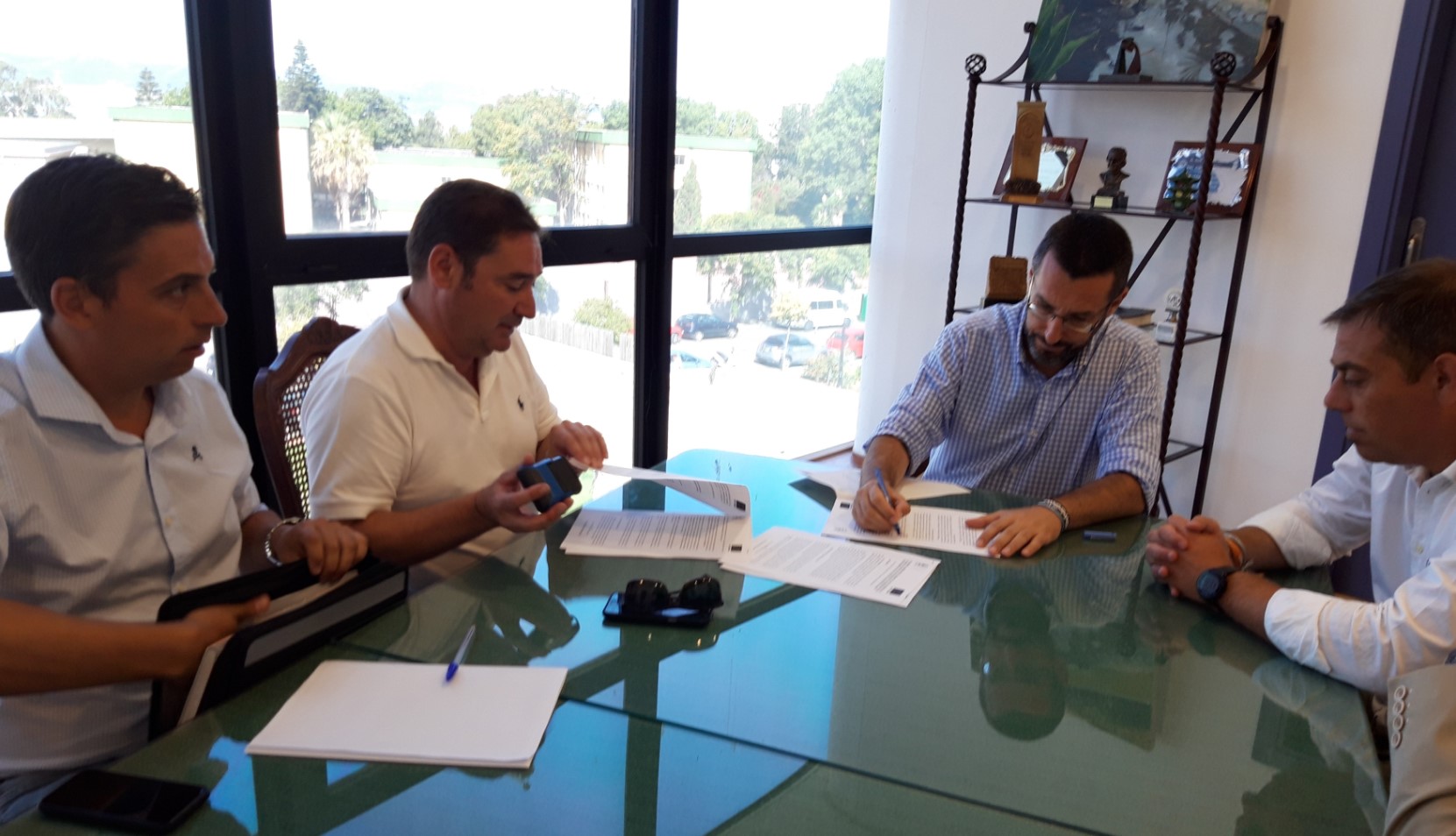 Firma peatonalizacion Fase II