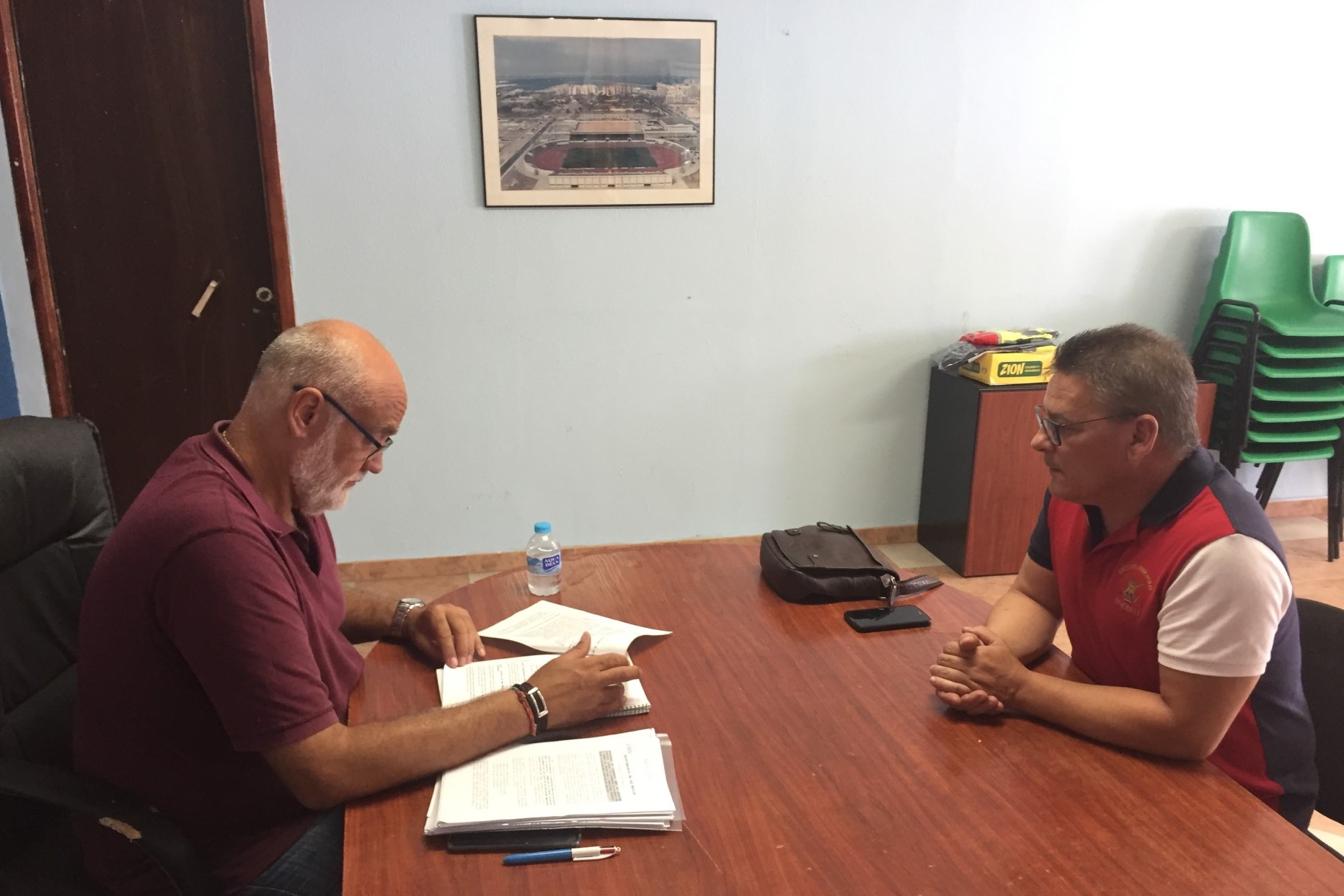 Vidal y pte. Club tiro olimpico