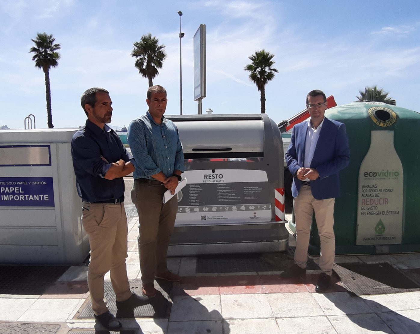 Primer nuevo contenedor