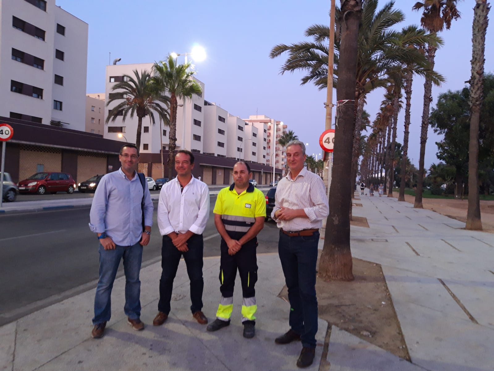 alumbrado avda Ejercito