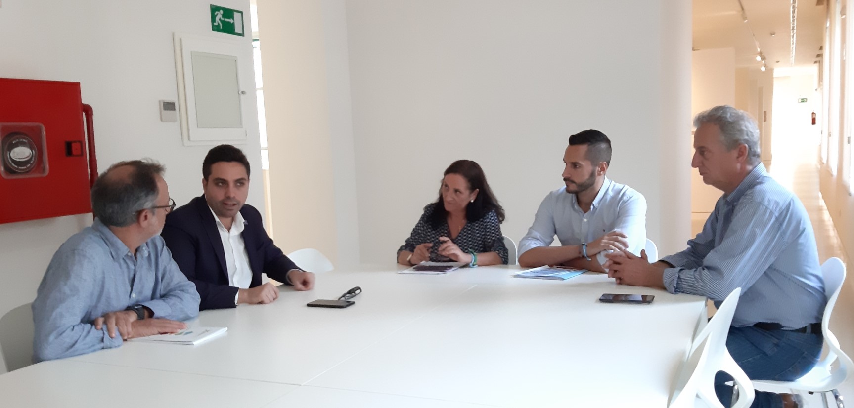 Reunion con diputado de Cultura