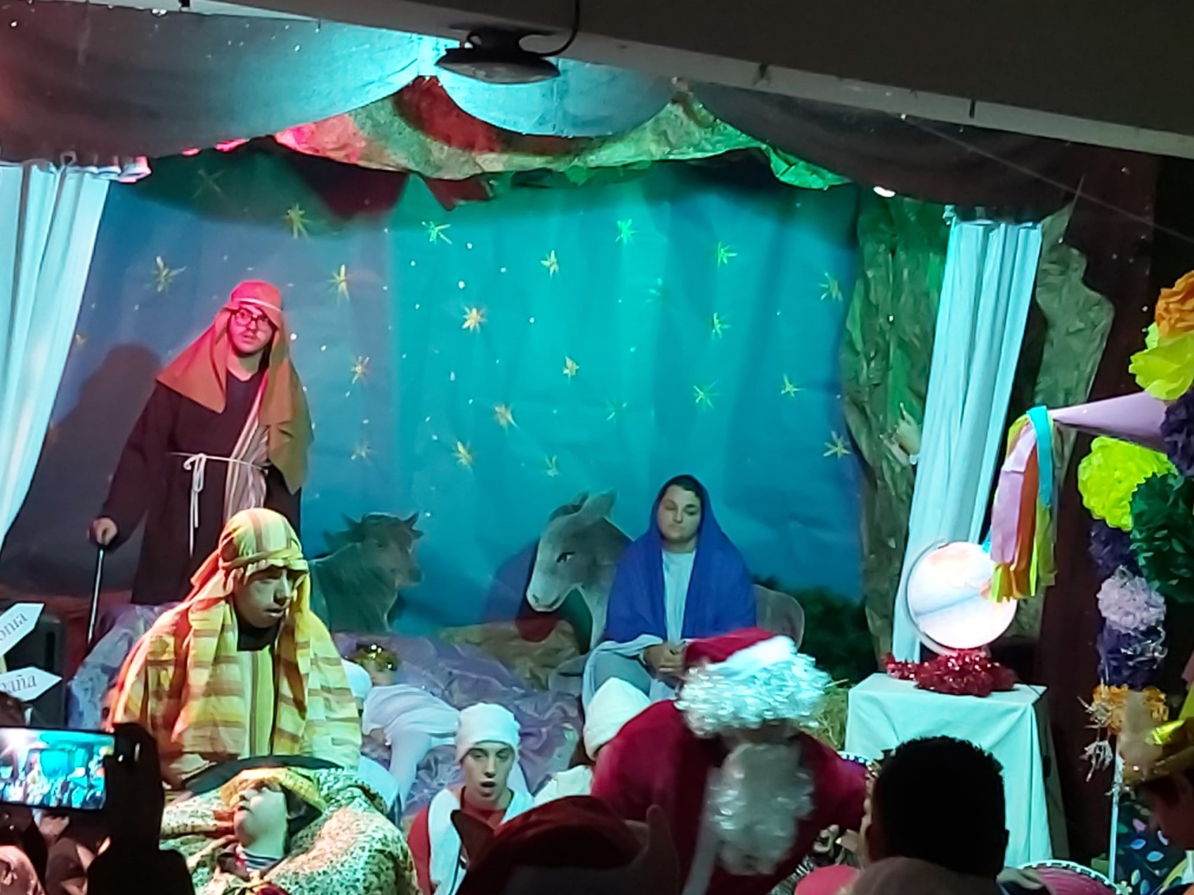 REPRESENTACION TEATRAL VIRGEN DEL AMPARO