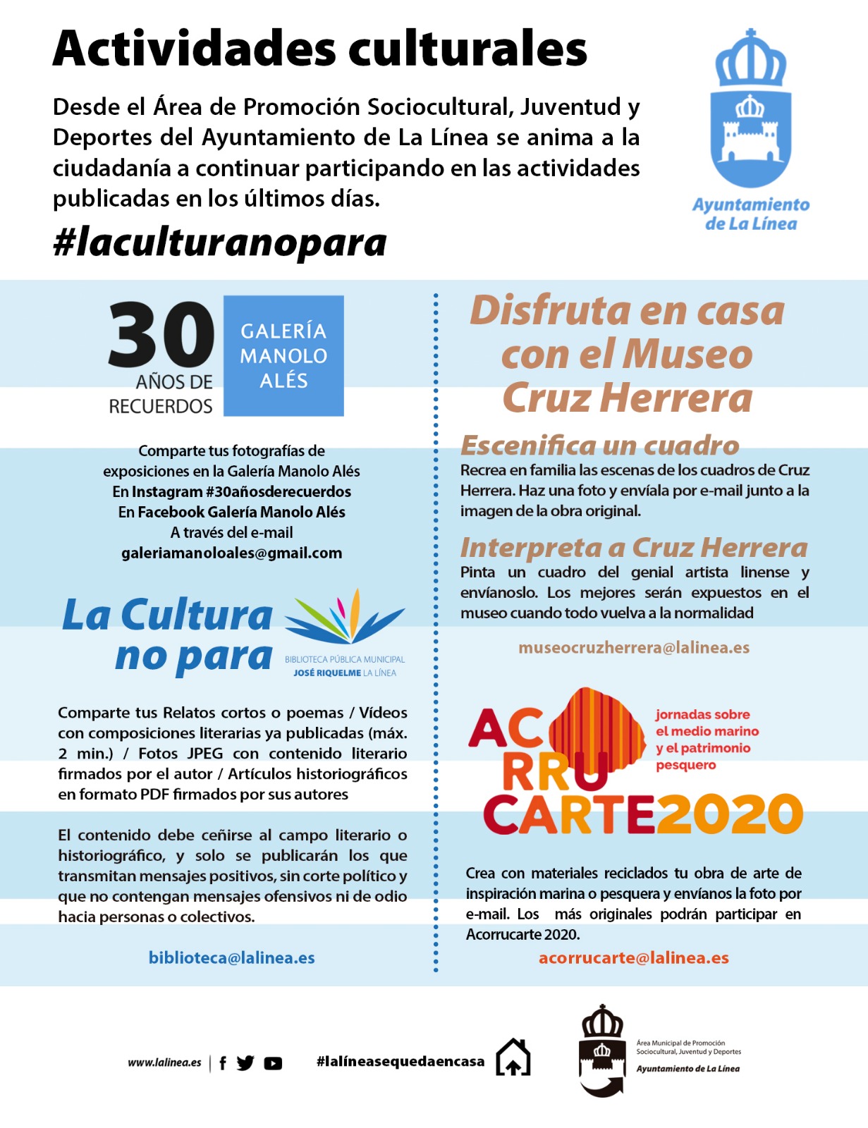 Actividades culturales