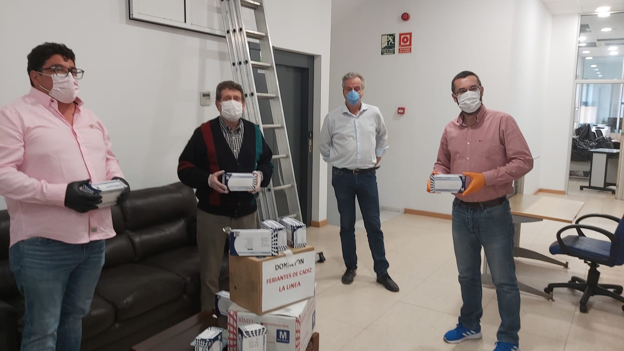Donacion de guantes