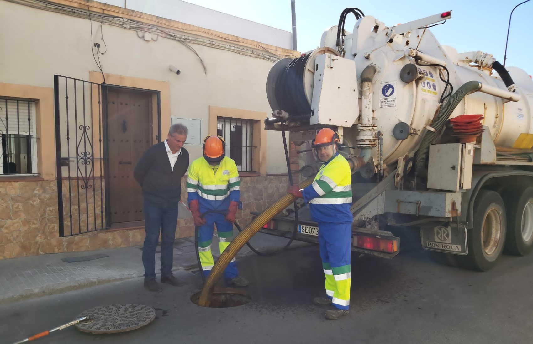 Limpieza de imbornales