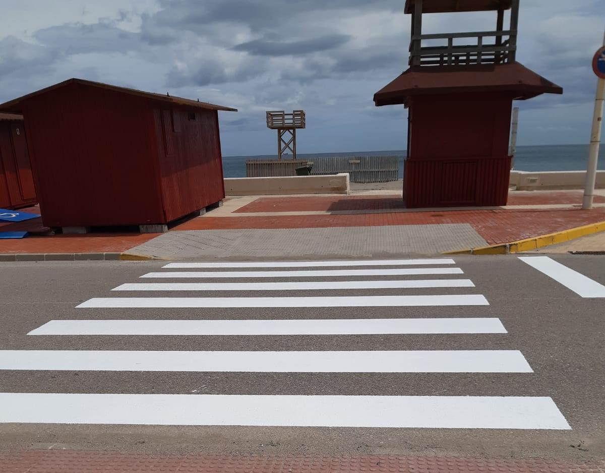 Paso cebra modulo Santa Barbara