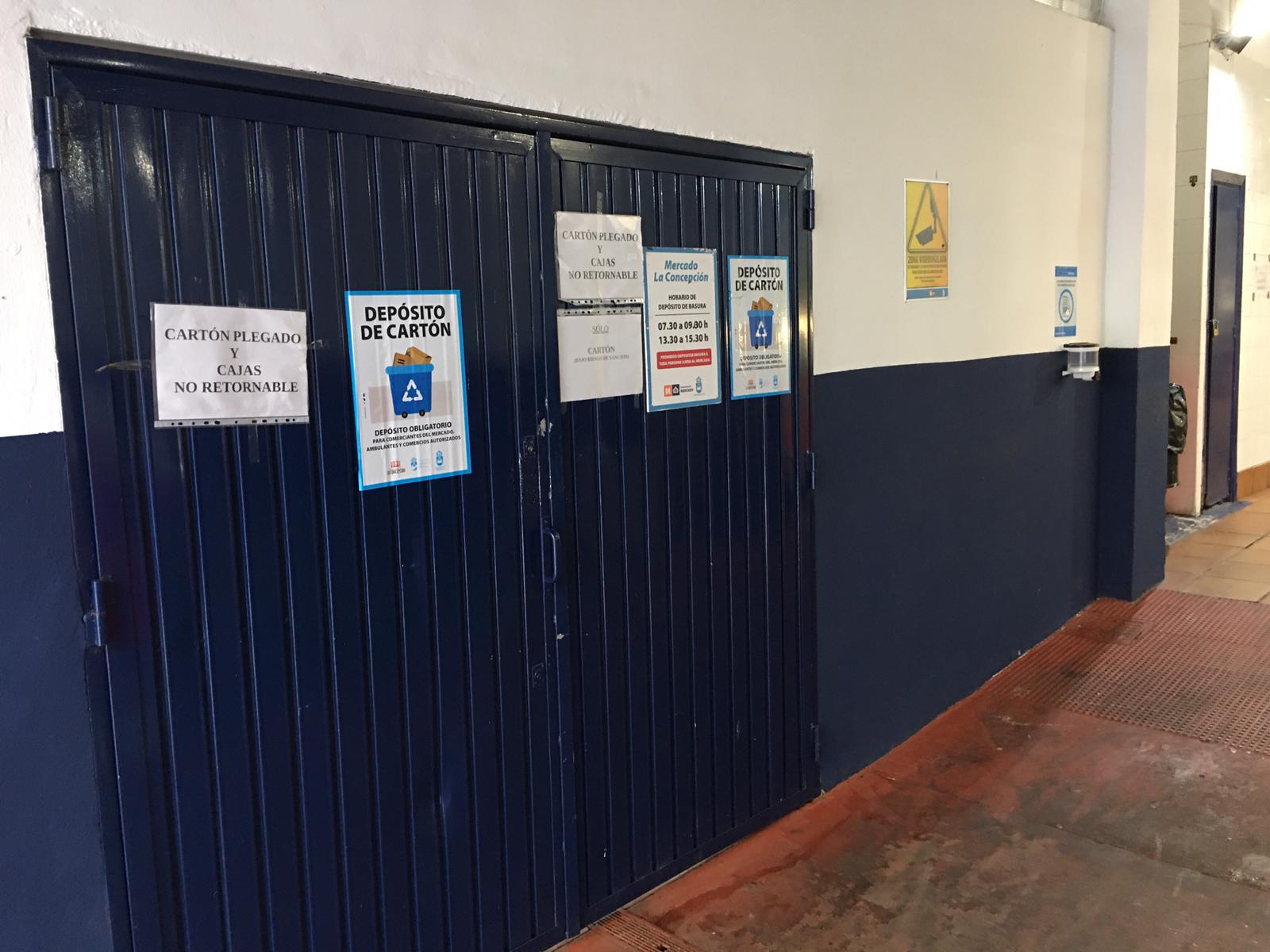 Deposito carton mercado