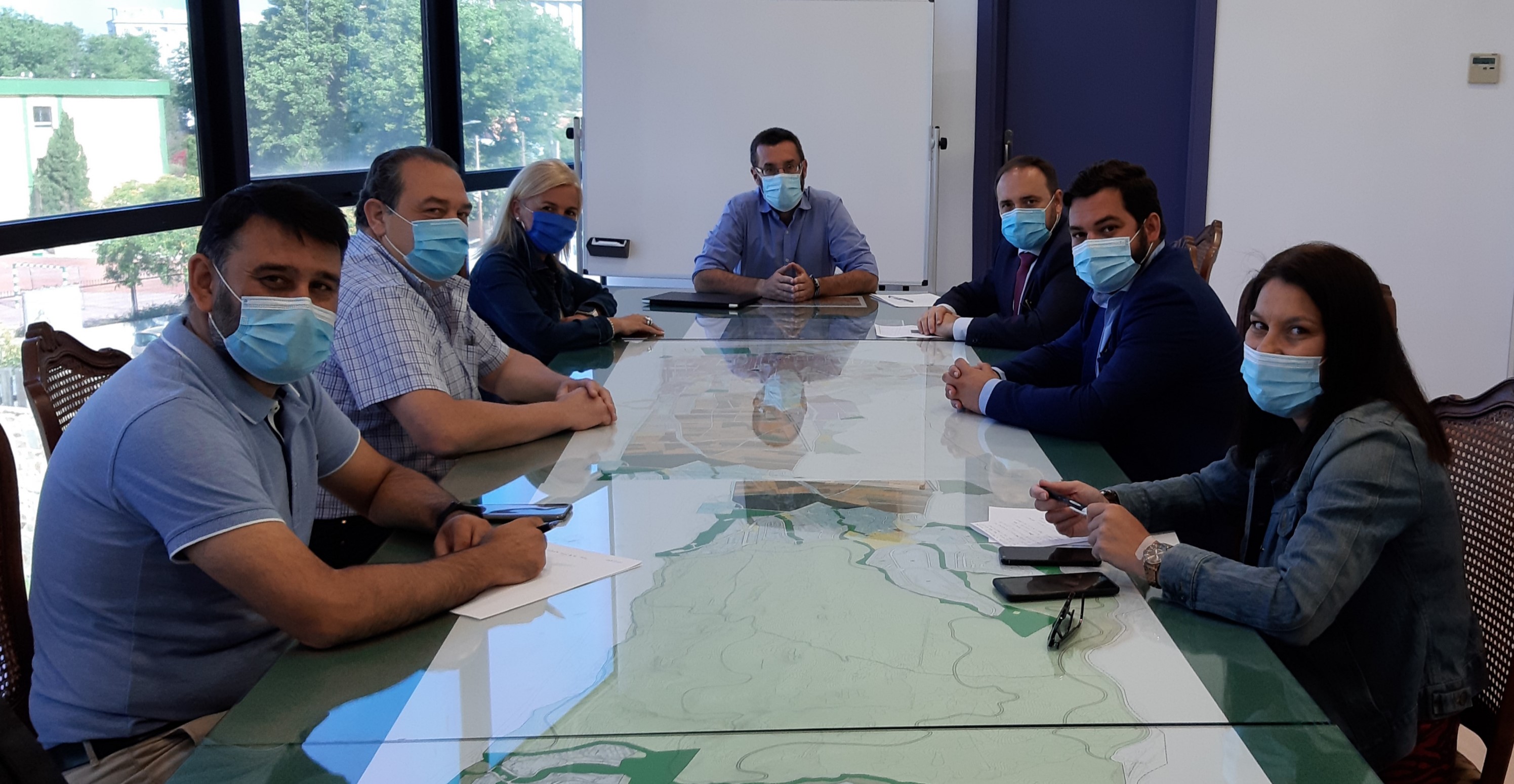 Reunion Ayuntamiento Junta juzgados