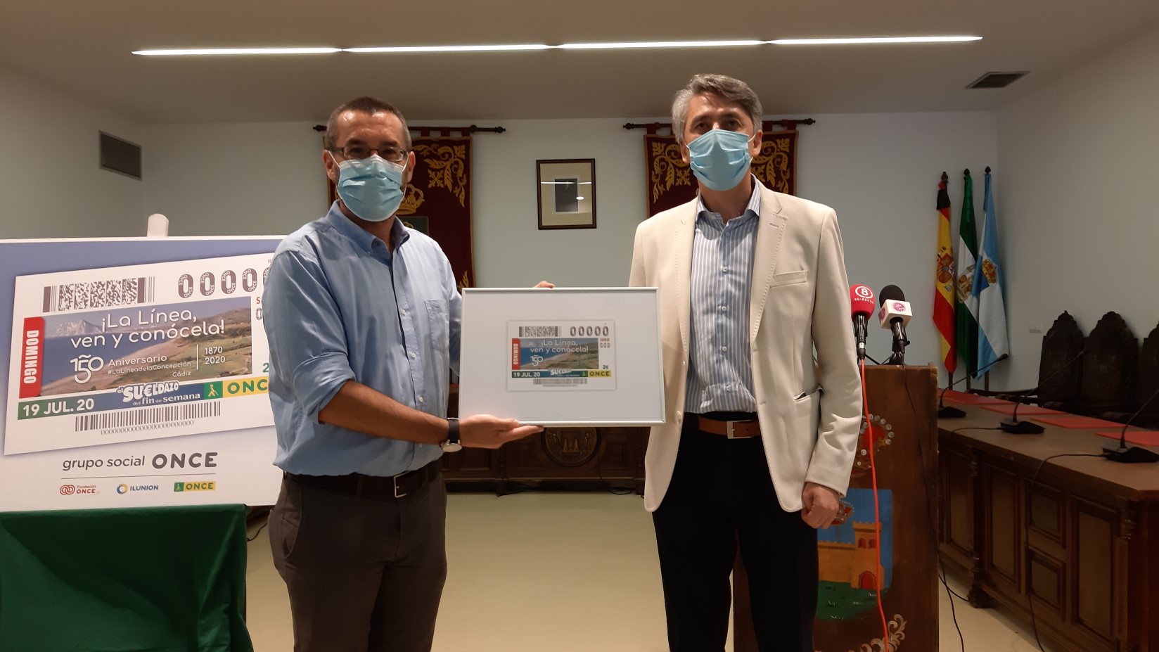 Cupon ONCE 150 aniversario 2