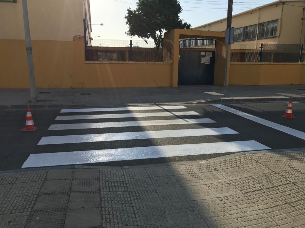 Paso de cebra colegio 2
