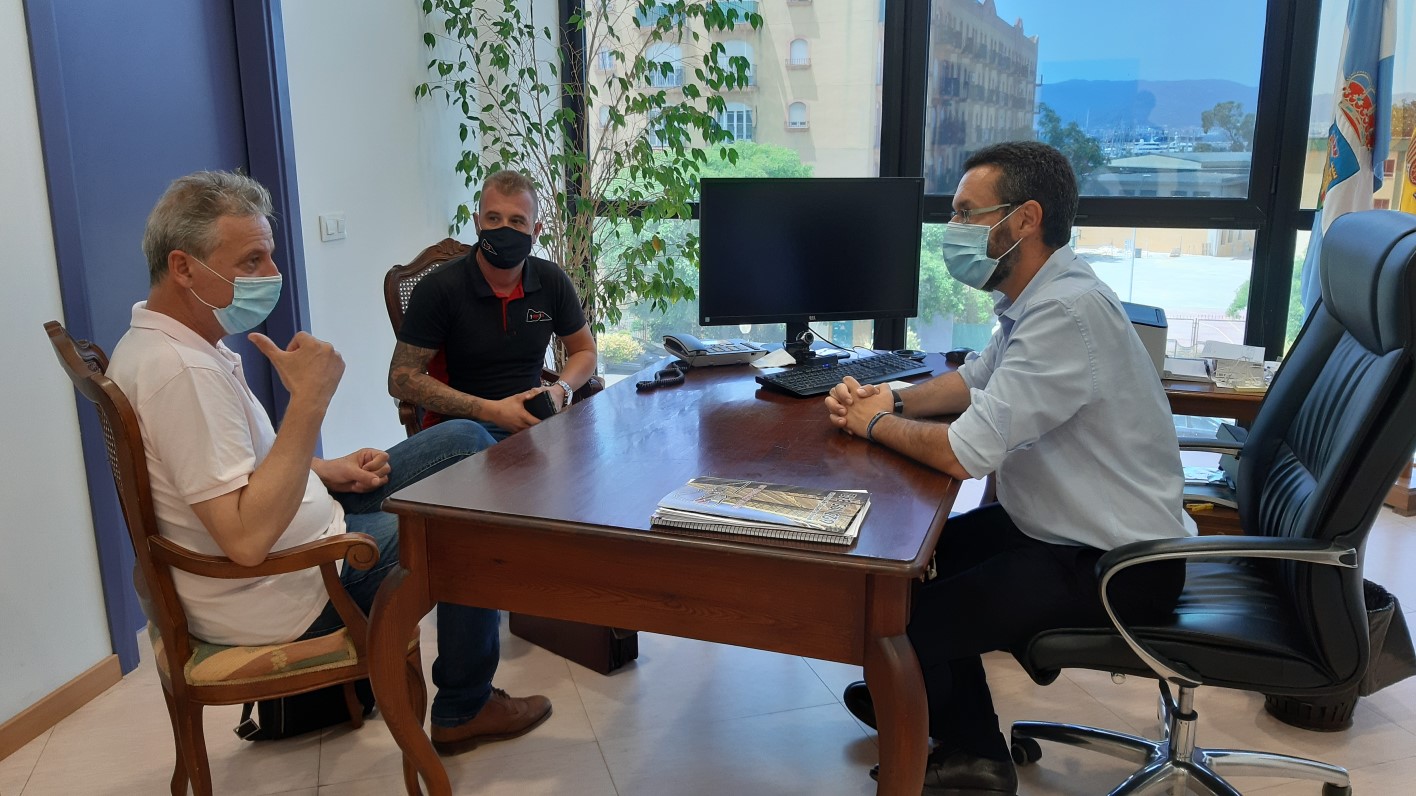 Visita gerente Proyesan