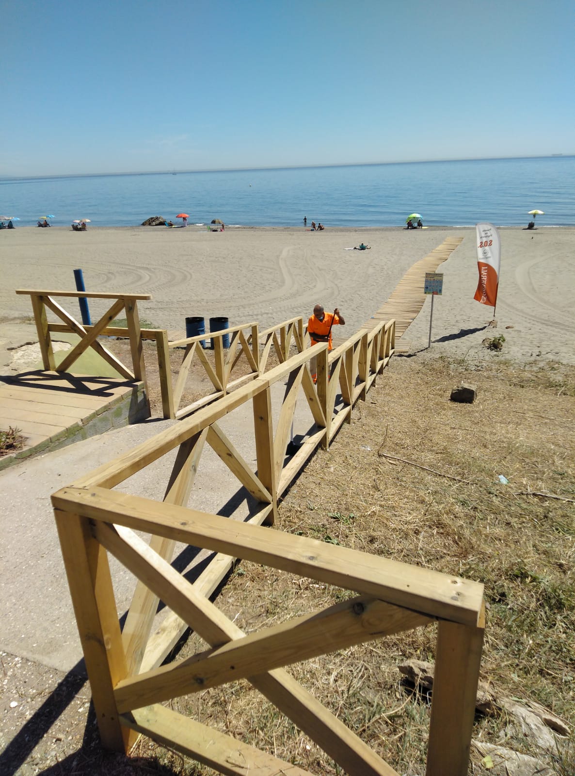 Acceso playa de la torre 3