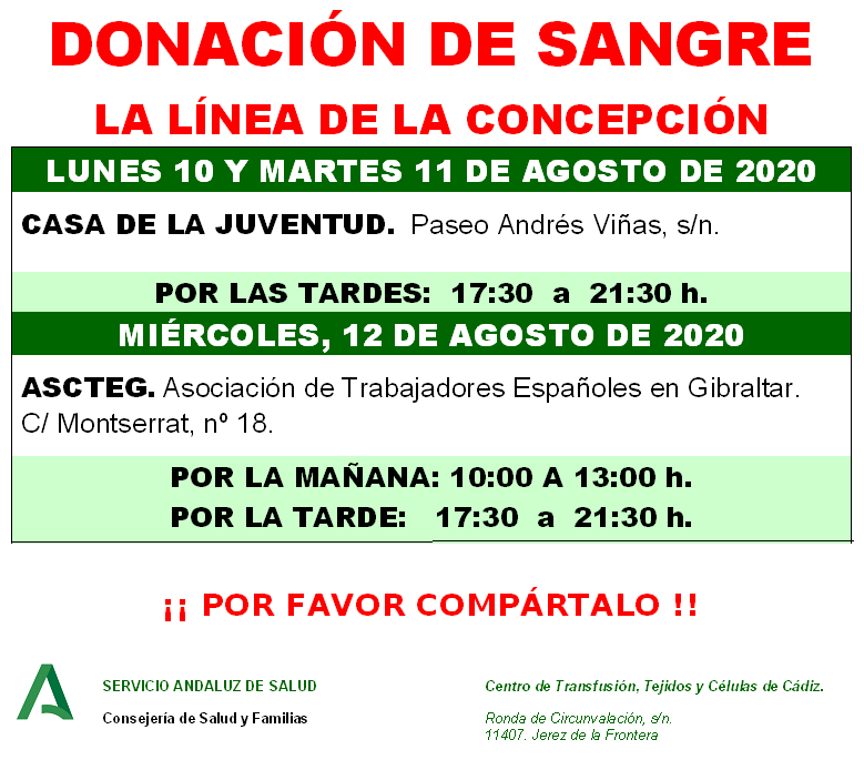 Donacion sangre agosto 20