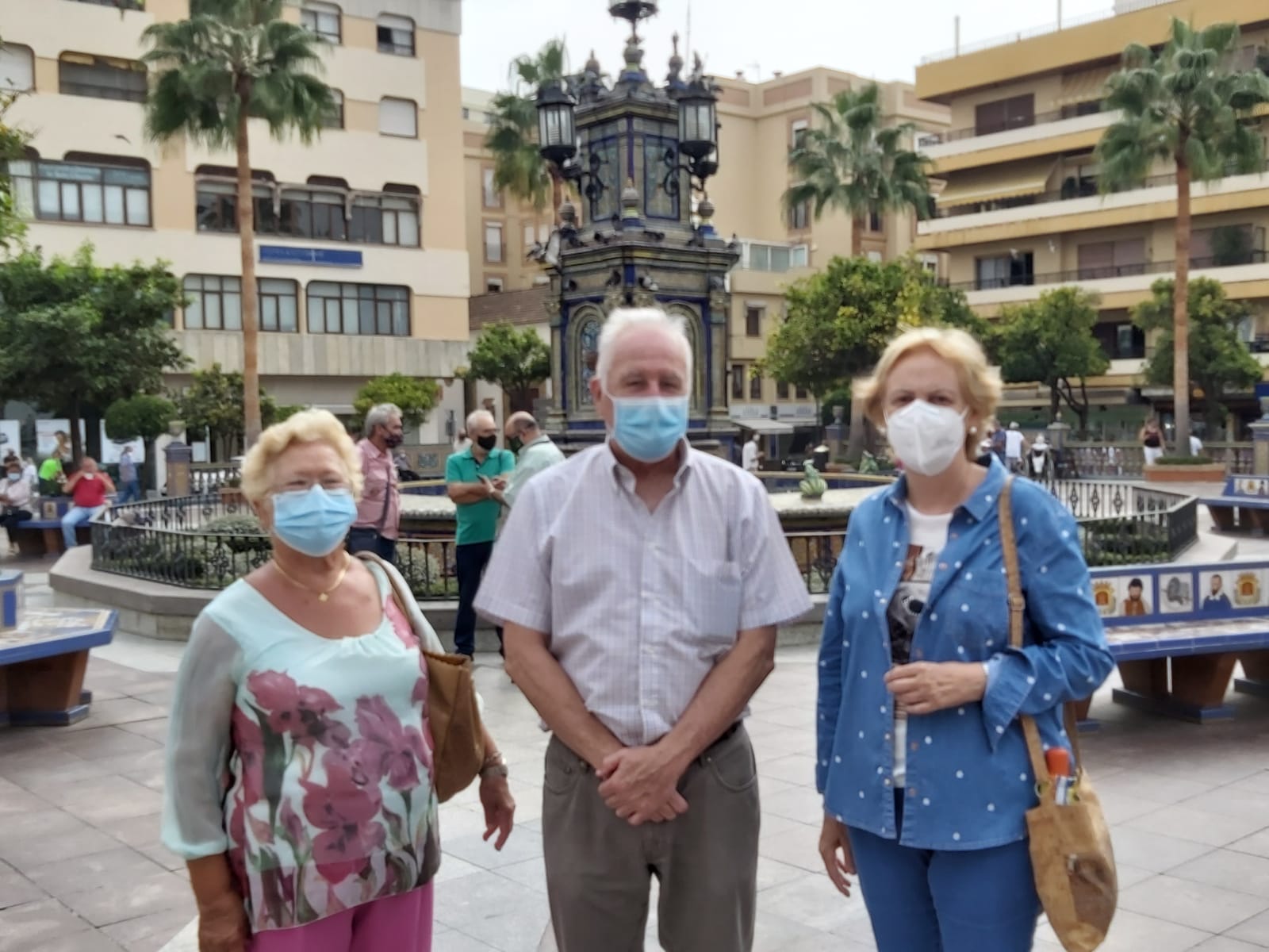 Helenio Fernandez y Despierta concentracion Algeciras