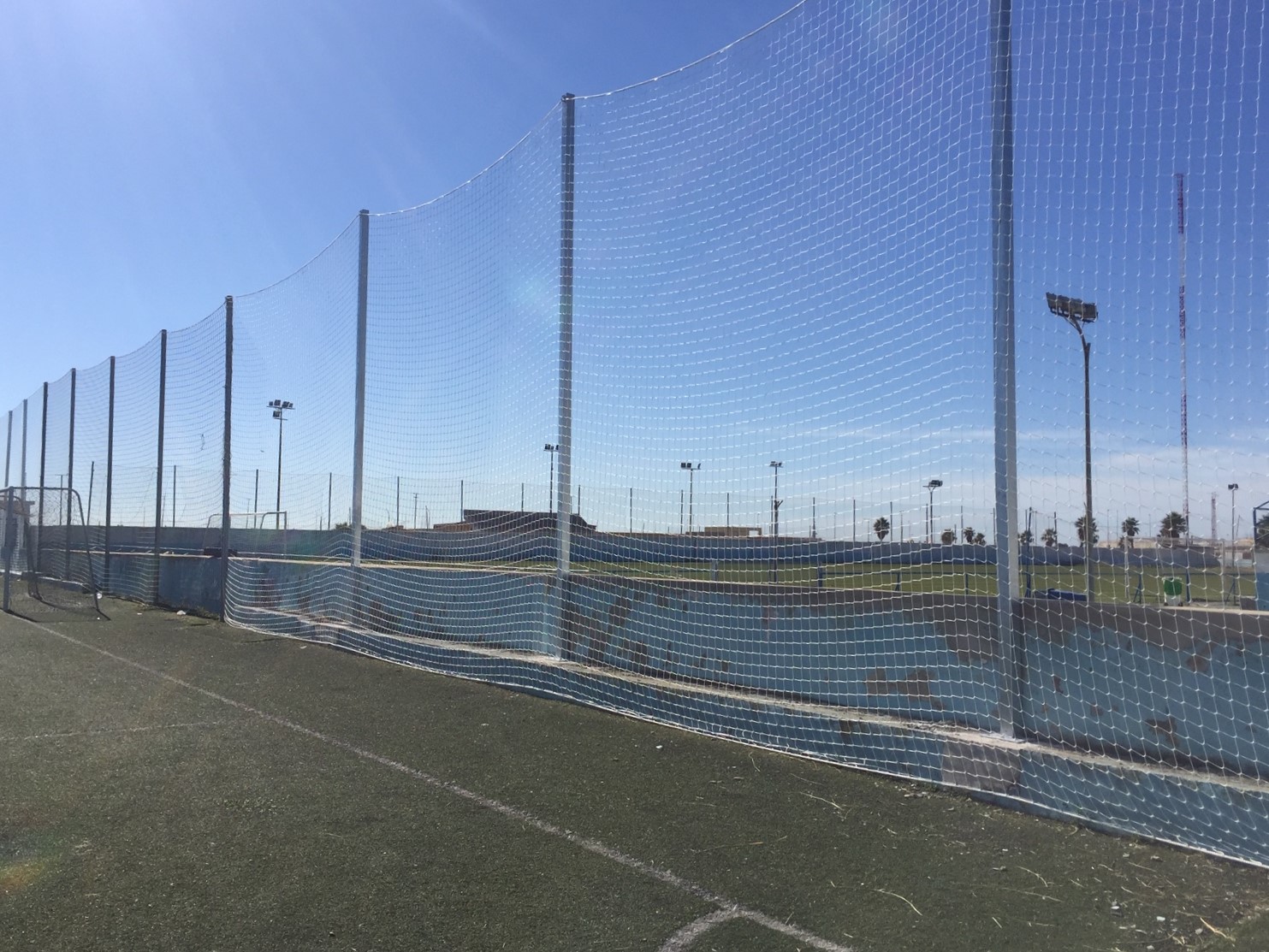 Redes balones campos Reyes e Izaguirre