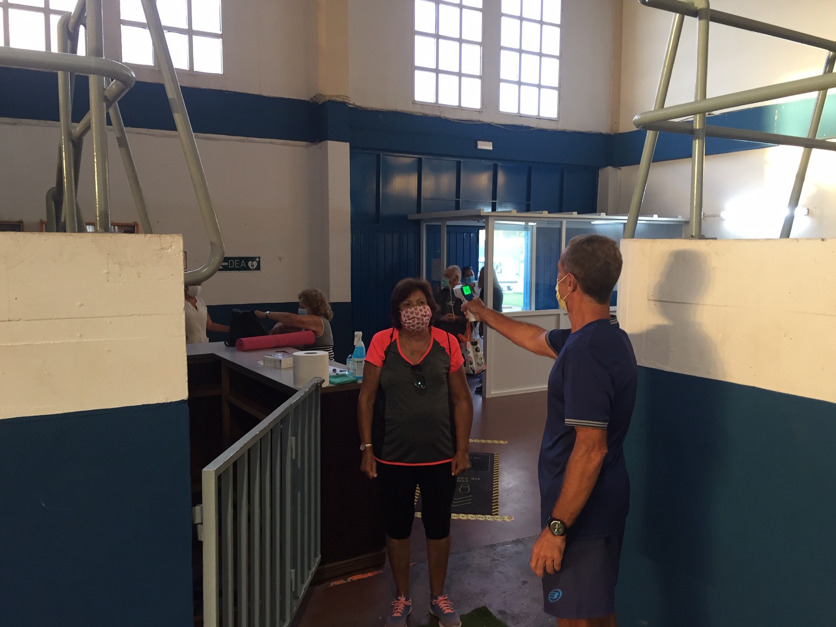 Temperatura gimnasia mayores