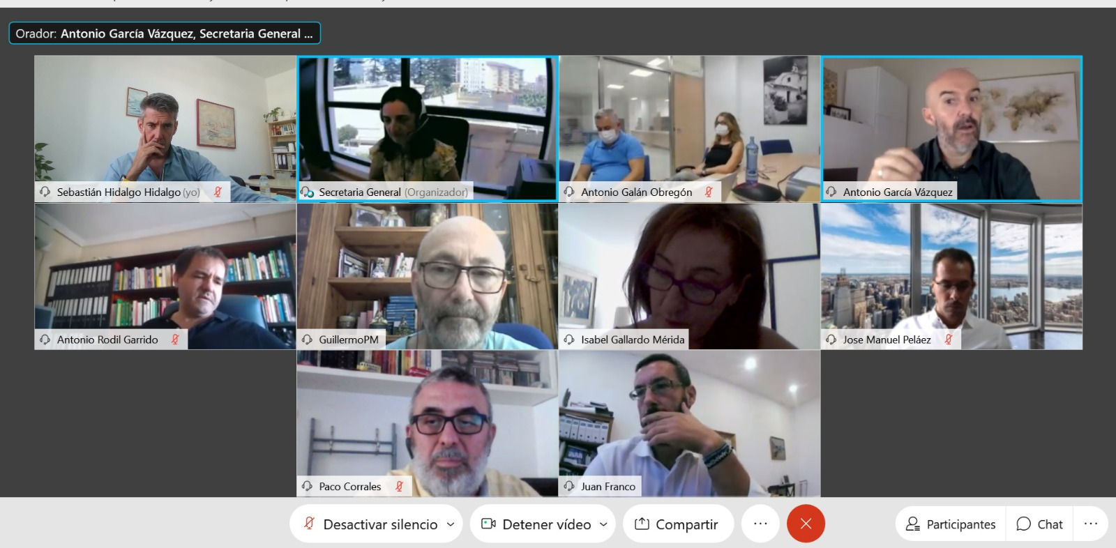 Videoconferencia MOADH