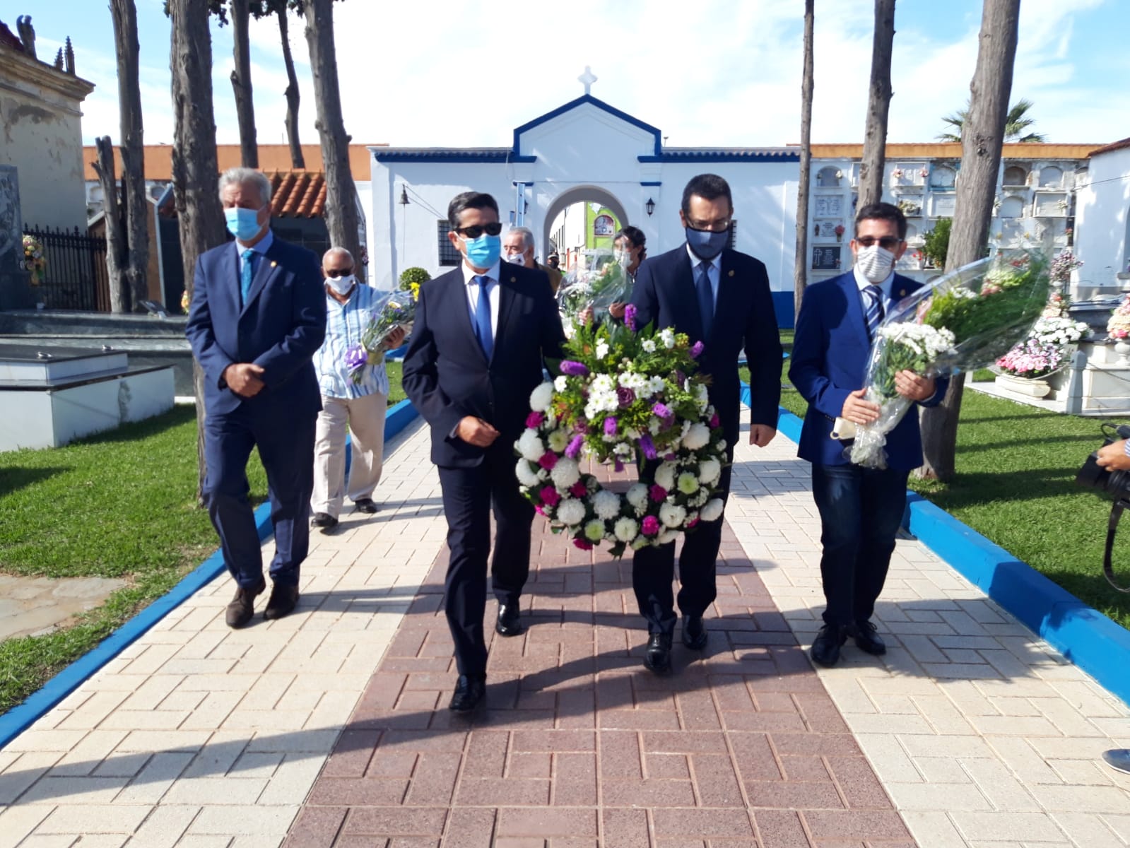 Ofrenda difuntos cementerio 1