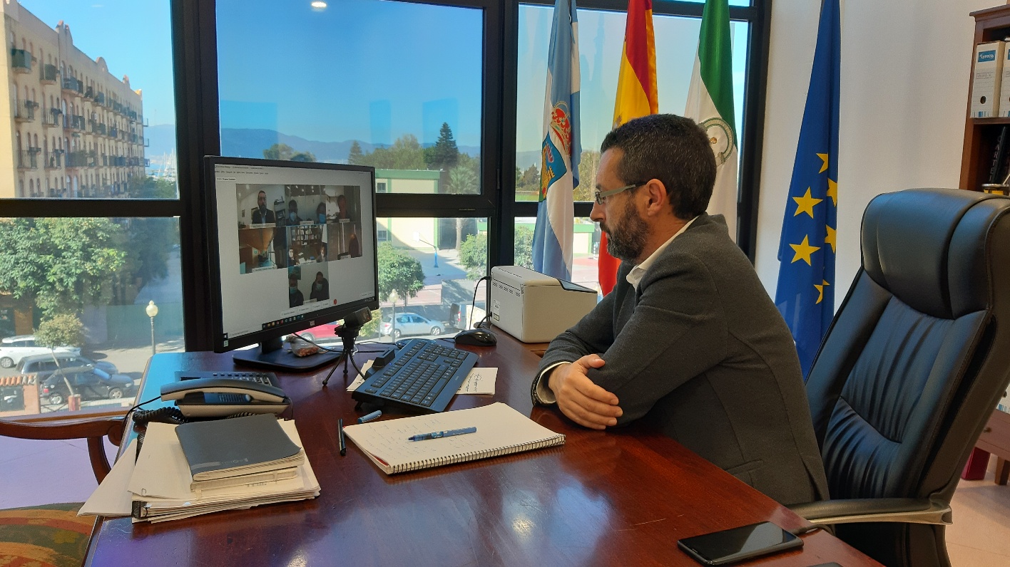 alcalde videoconferencia Fomento