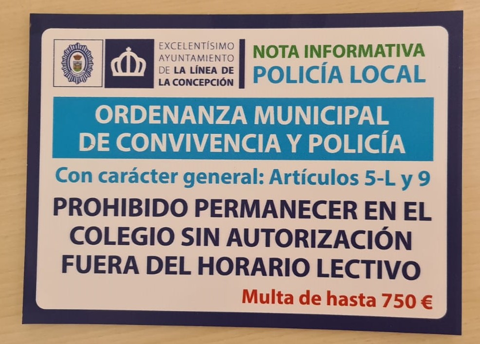 Aviso Centros educativos