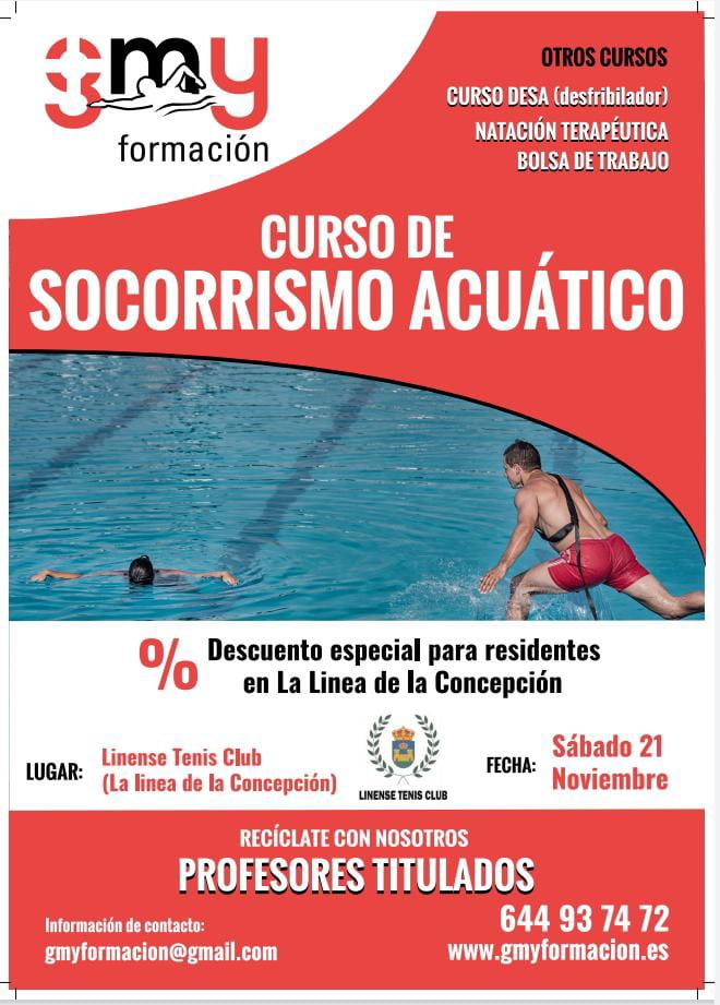Cartel curso socorrismo