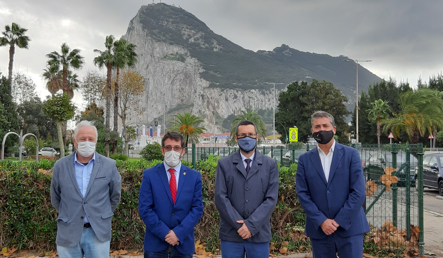 Portavoces Ayto de La Linea Brexit