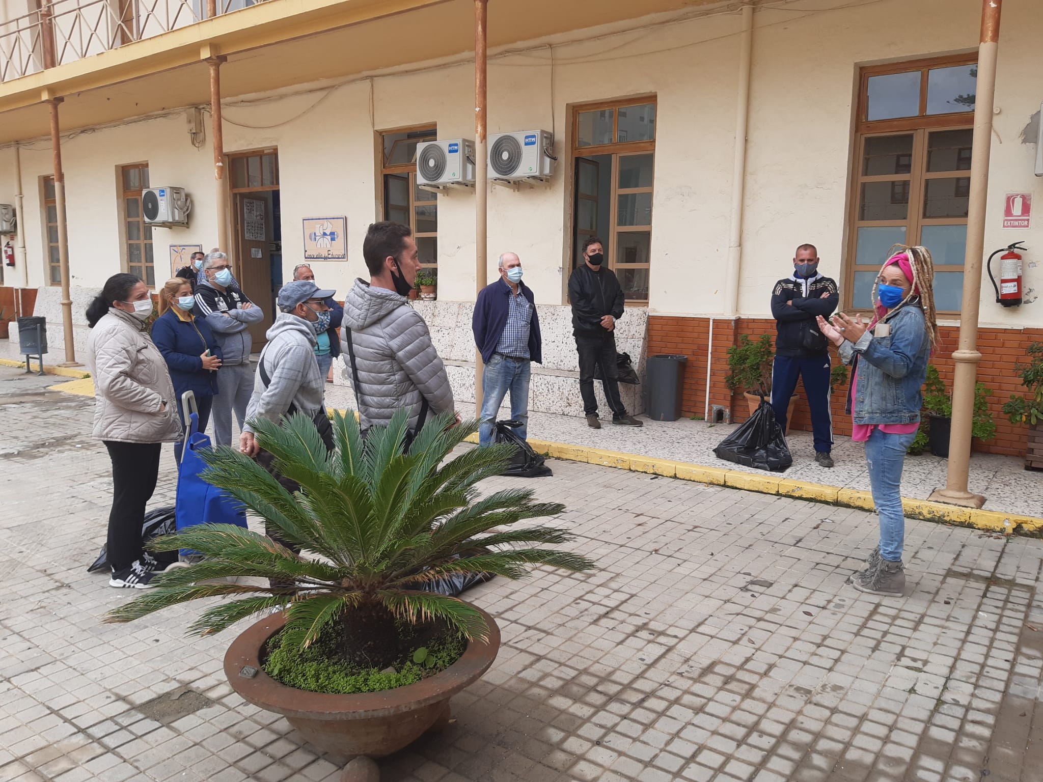 RECEPCION NUEVOS TRABAJADORES PARQUES Y JARDINES