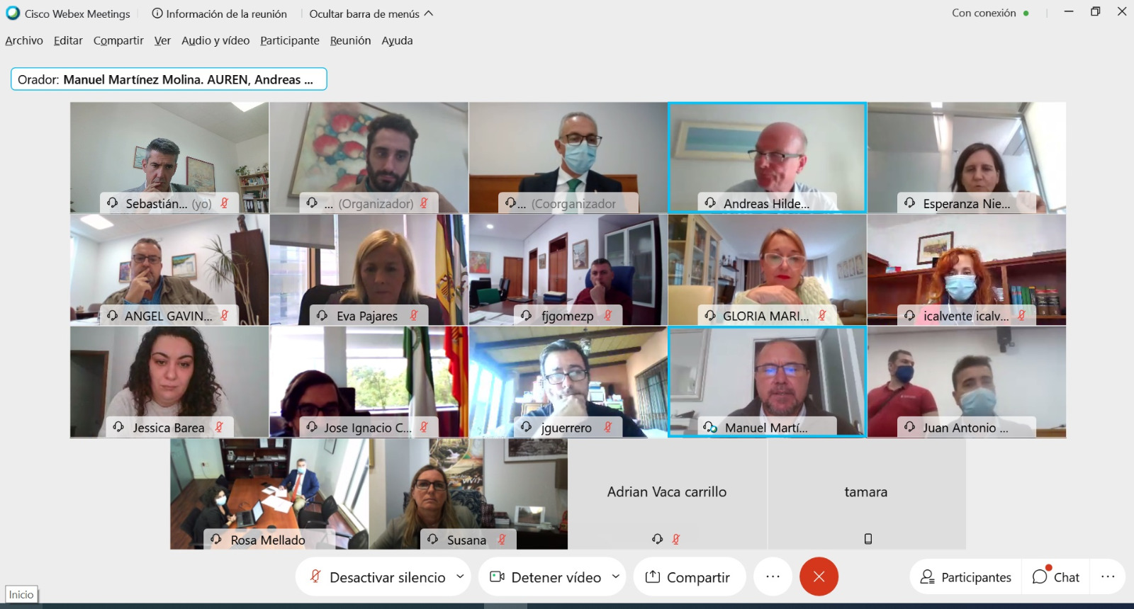 REUNION EN MANCOMUNIDAD