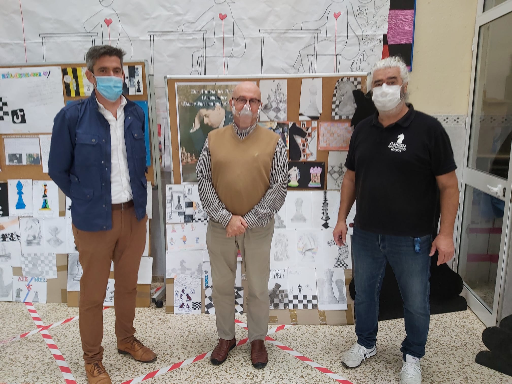 VISITA IES MACHADO AJEDREZ