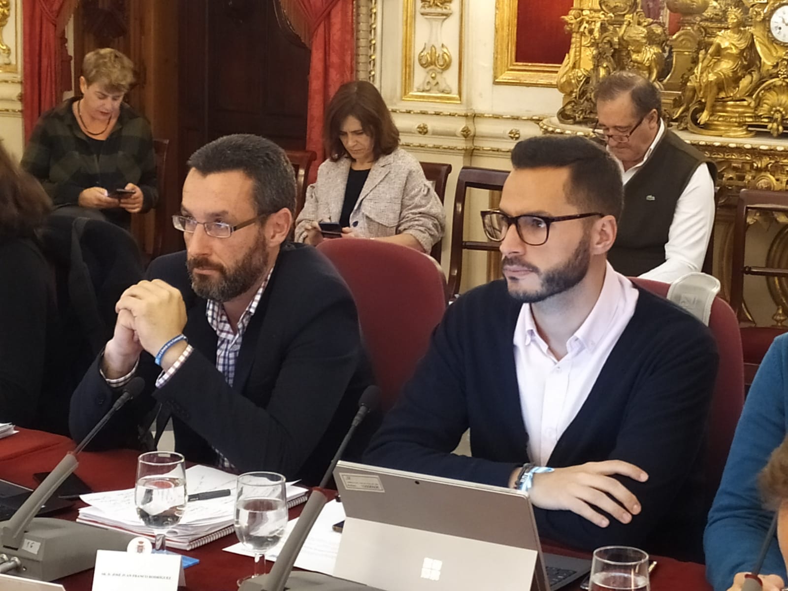 Juan Franco y Mario Fdez plano diputacion 2