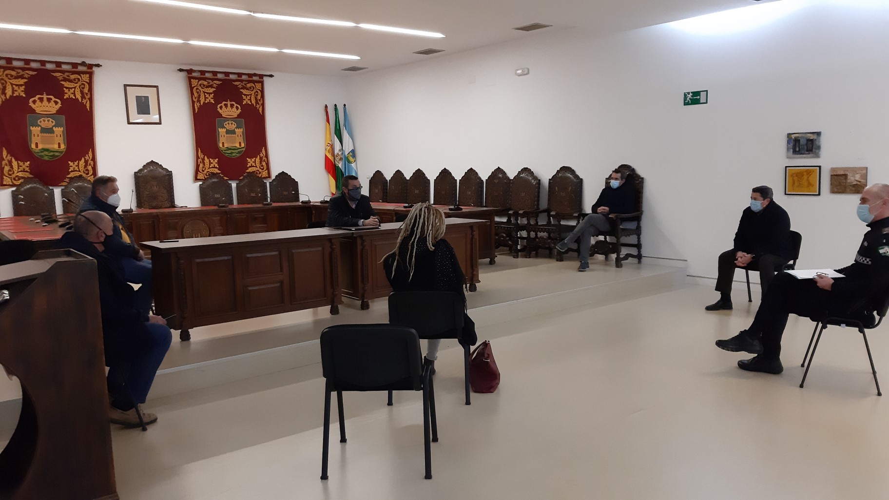 Reunion dispositivo seguridad