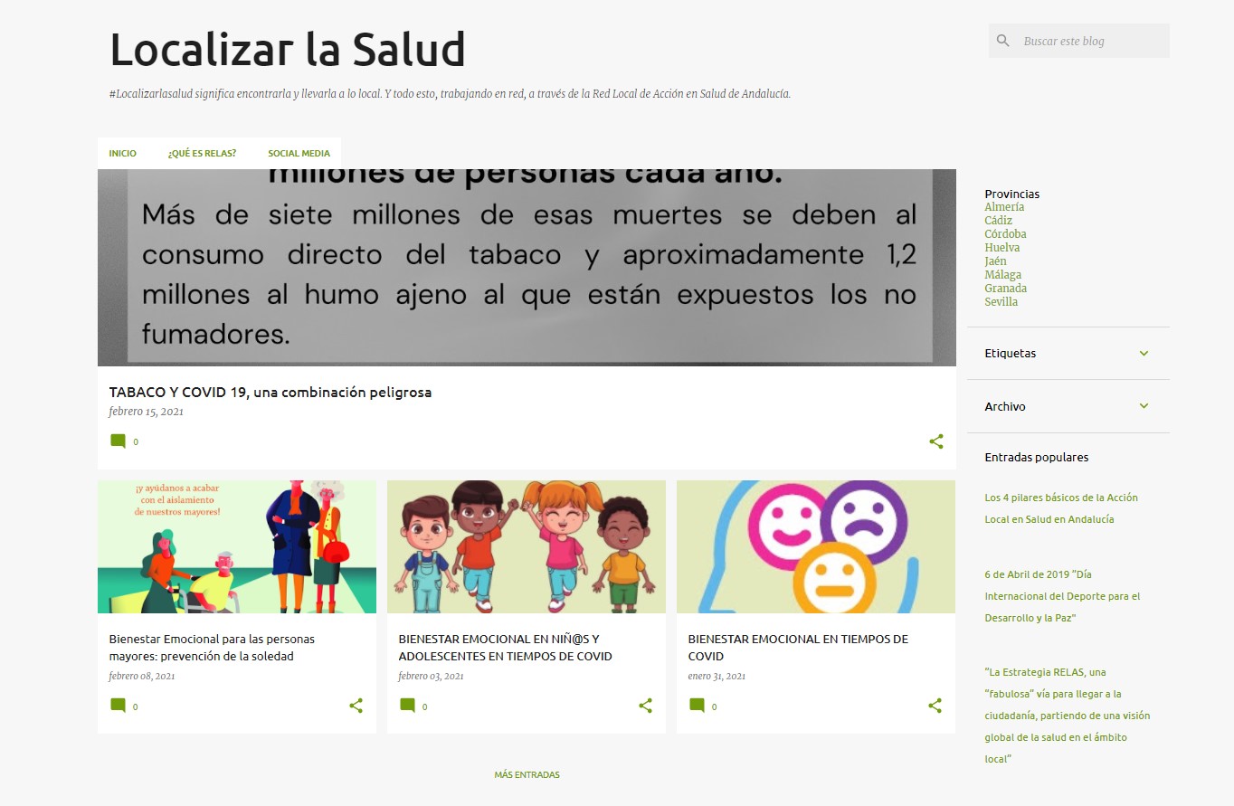 Localizar la salud blog
