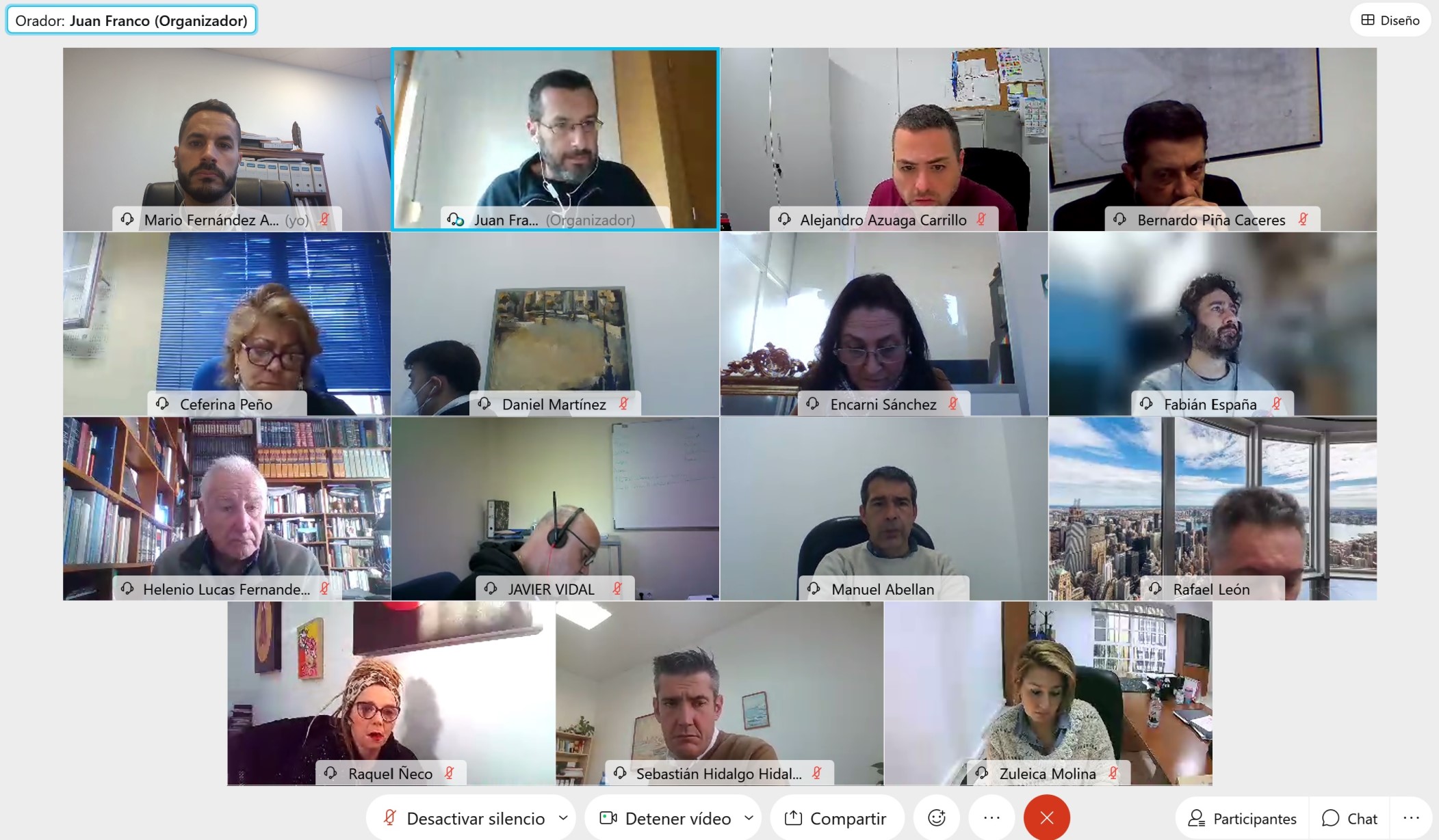 Reunion de concejales