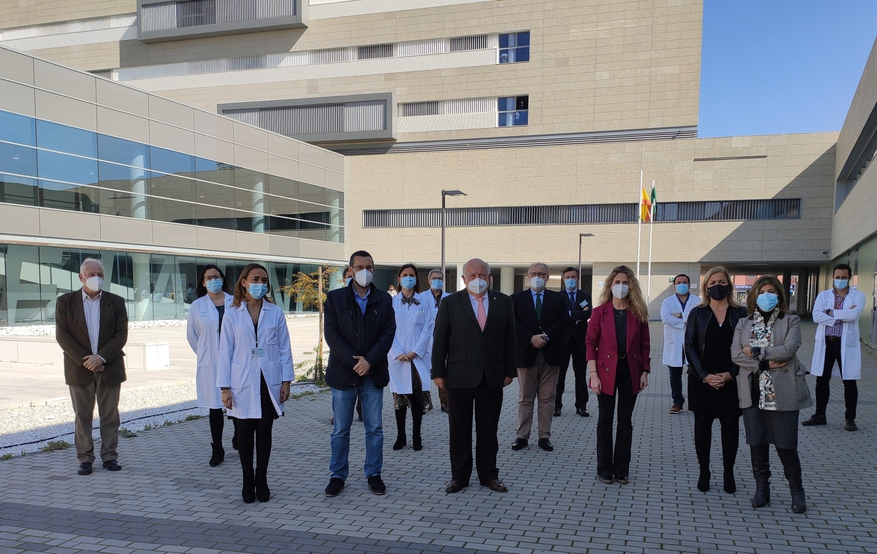 Visita Jesus Aguirre Hospital Comarcal