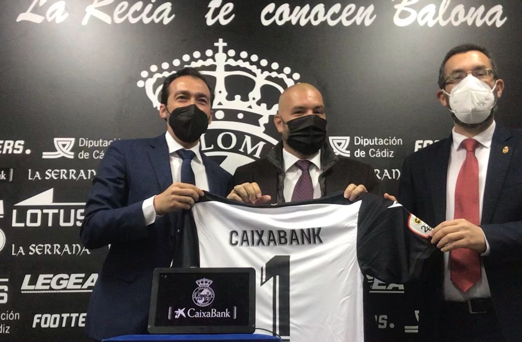 Alcalde con Balona y Caixabank