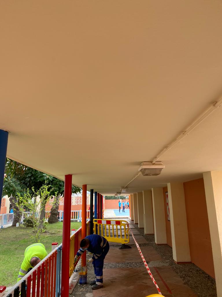MANTENIMIENTO URBANO COLEGIO LAS MERCEDES