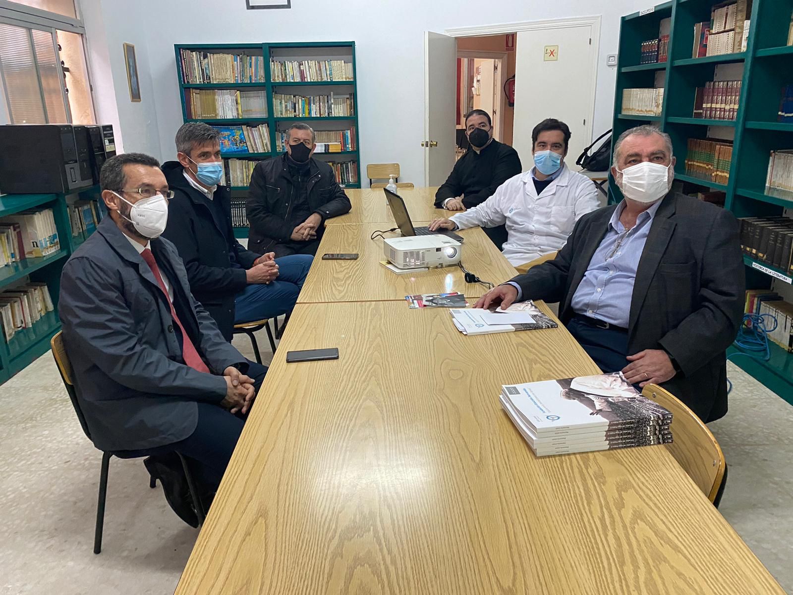 VISITA DEL ALCALDE COLEGIO JUAN PABLO II